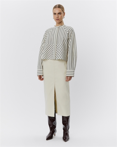 Day Birger et Mikkelsen - Springer Skjorte - Pistachio Stripe
